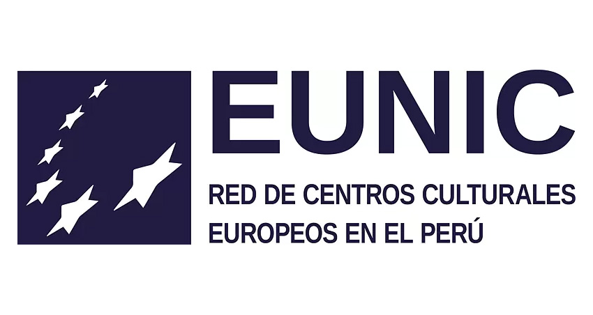 Imagen que muestra el logotipo de la Unión Europea consistente en un conjunto de estrellas blancas sobre un fondo azul oscuro y al costado se lee ...